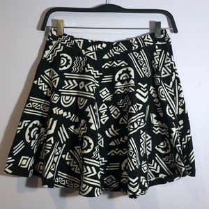 2 for 20‼️ Forever21 Aztec mini skater skirt